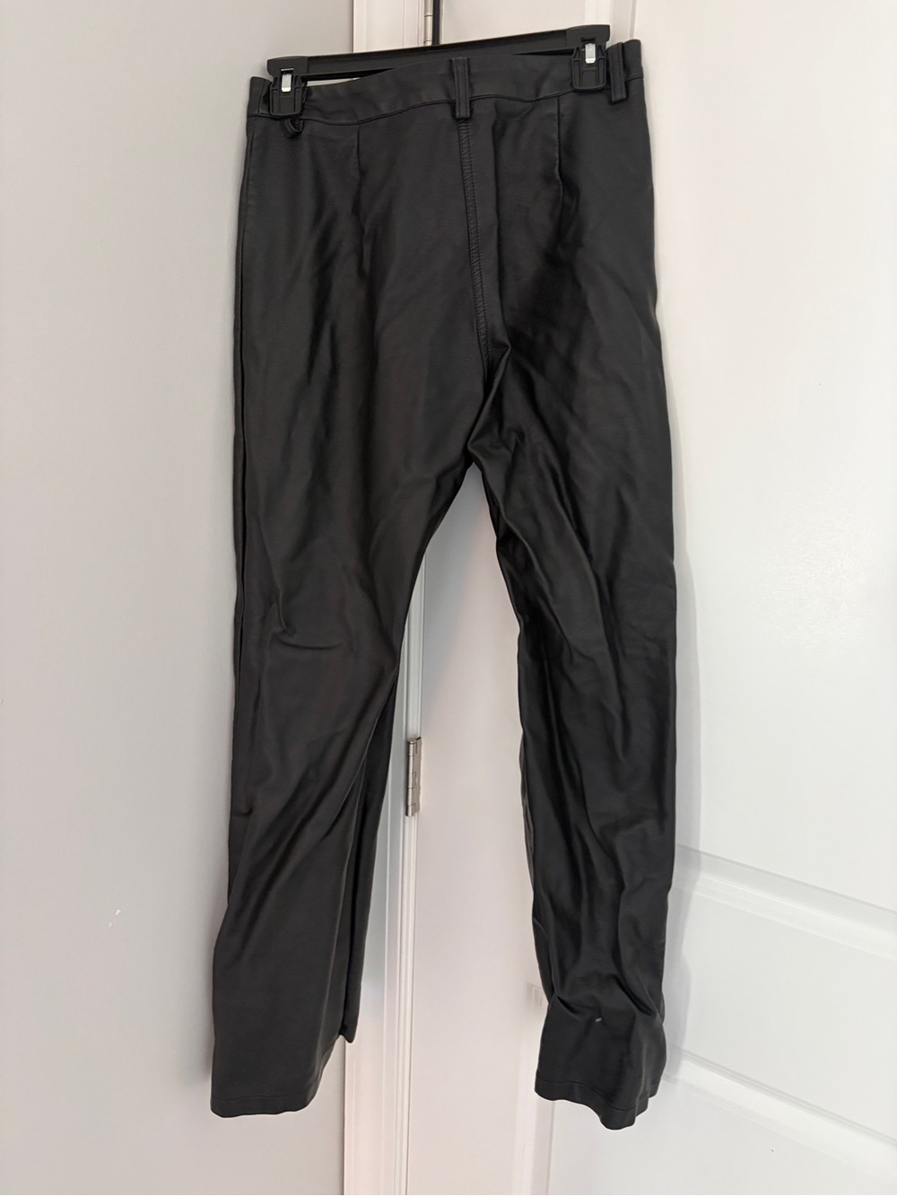 Cotton on Leather Pants
